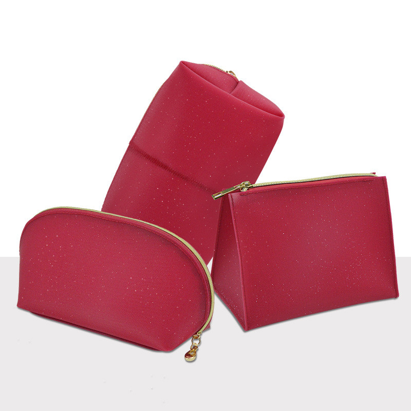 red color soft tpu cosmetic case