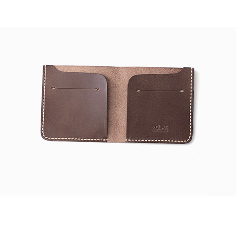 simple style leather card holder