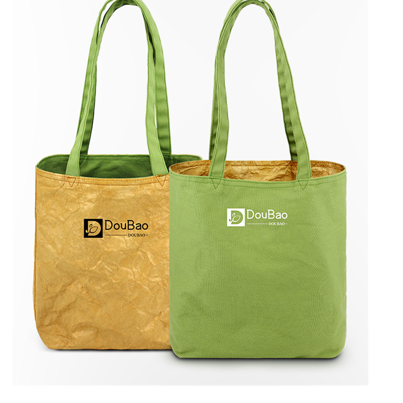 waterproof eco tyvek shopping tote bags with handle