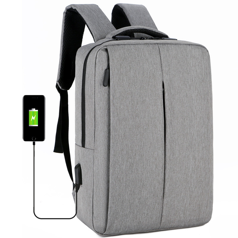 15.6in Laptop Bags Shoulder Backpack USB Computer Backpacks