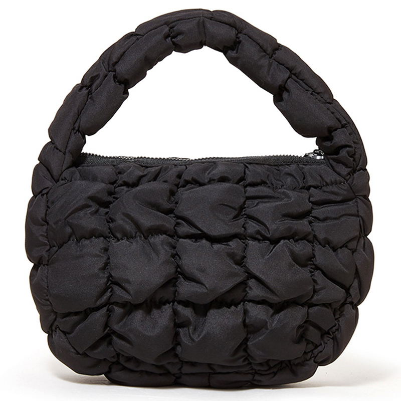 Ladies' handbag puff cloud shoulder bag women's tote bags